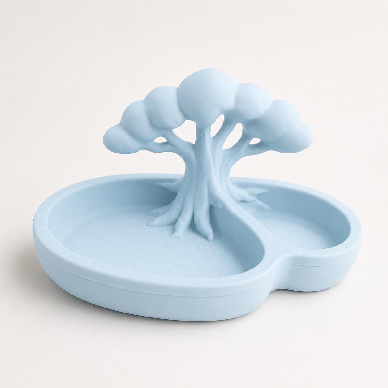 Pistachio Bowl with Shell Holder, Snack Serving Tray, Nut Dish, Tree Snack Bowl, 3D Printed Pistachio Shell Bowl, Housewarming Gift
