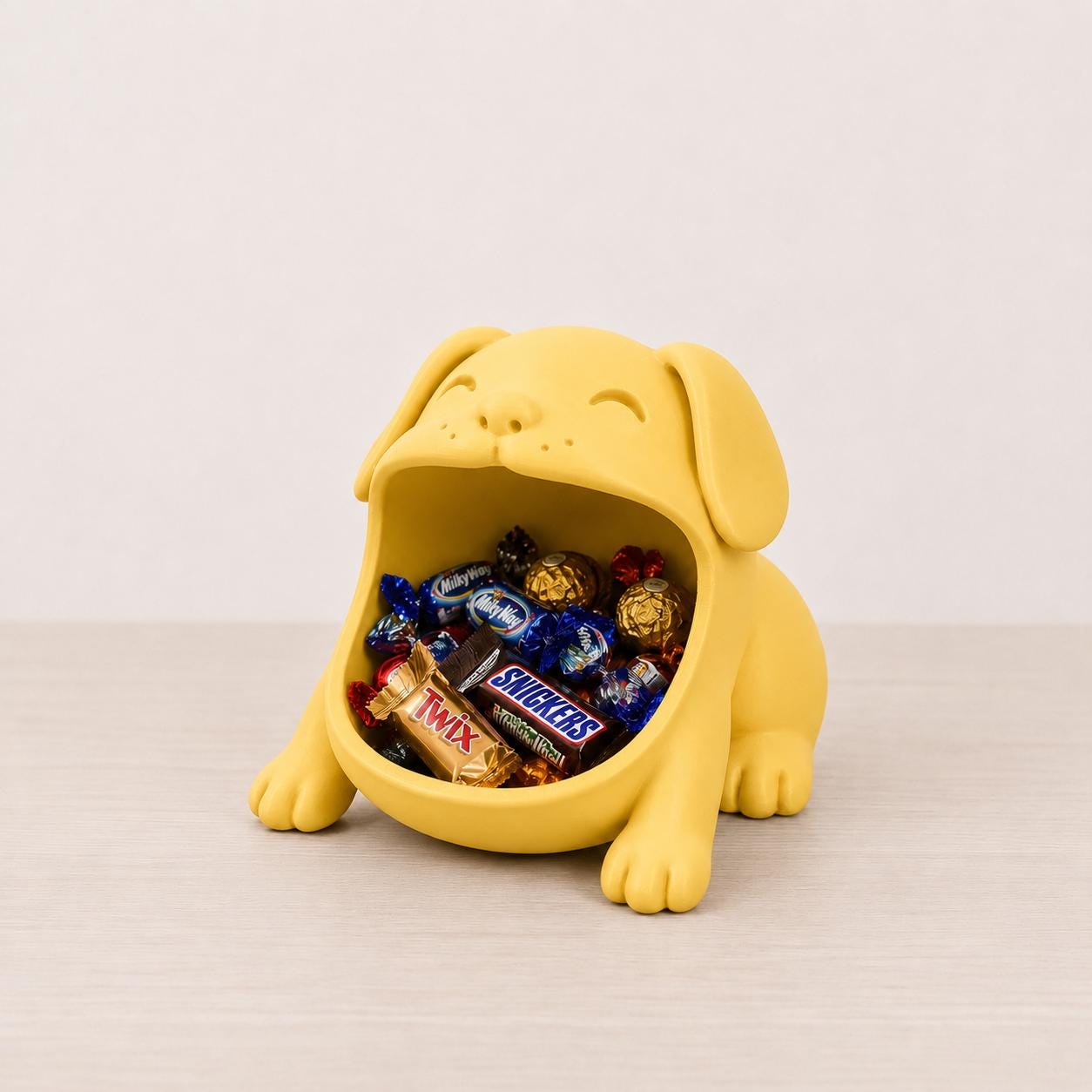 3D Printed Dog Key Holder, Entryway Organizer Catchall Tray, Desk Decor