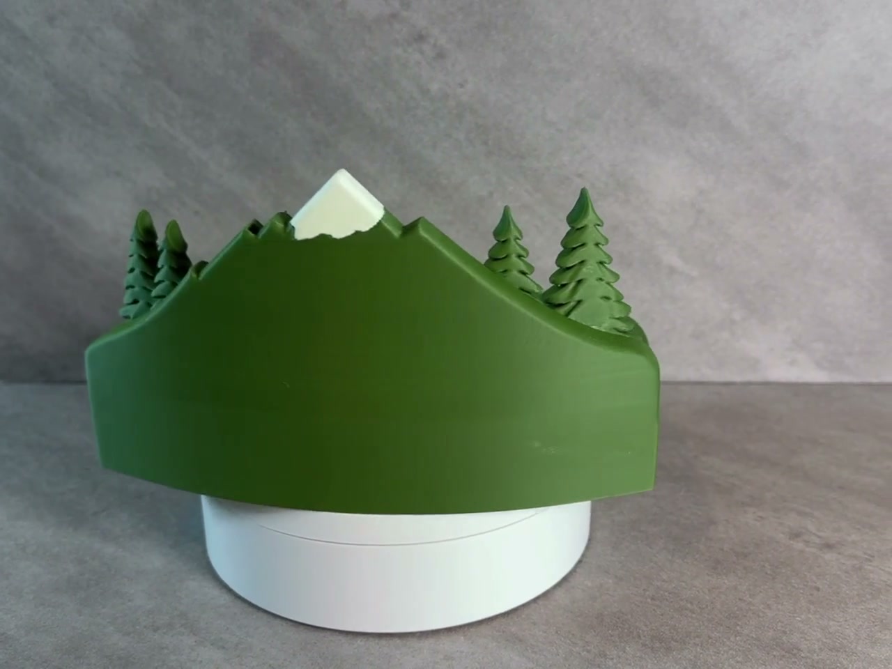 Camping Catch All Tray, Mountain Desk Organizer, Hiking Gift, Cabin Decor, Key Holder, 3D Printed Valet Tray, Outdoor Lover Gift video cover