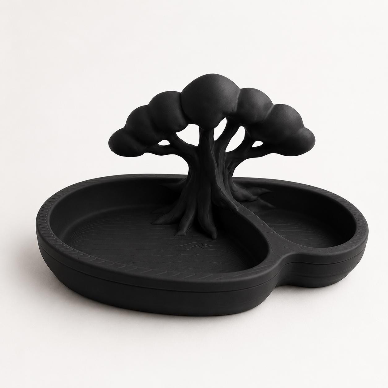 Pistachio Bowl with Shell Holder, Snack Serving Tray, Nut Dish, Tree Snack Bowl, 3D Printed Pistachio Shell Bowl, Housewarming Gift