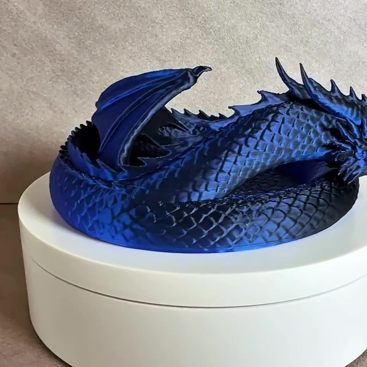 Dragon Catchall Tray, Fantasy Desk Organizer, Gothic Home Decor, DnD Accessory video cover