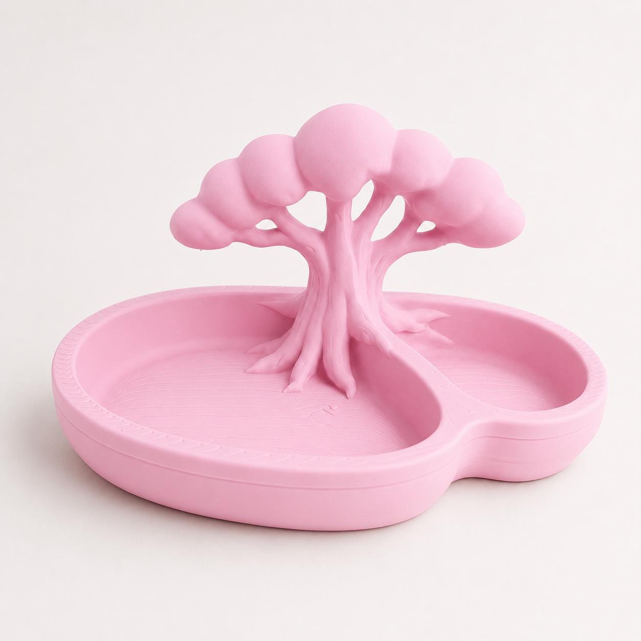 Pistachio Bowl with Shell Holder, Snack Serving Tray, Nut Dish, Tree Snack Bowl, 3D Printed Pistachio Shell Bowl, Housewarming Gift