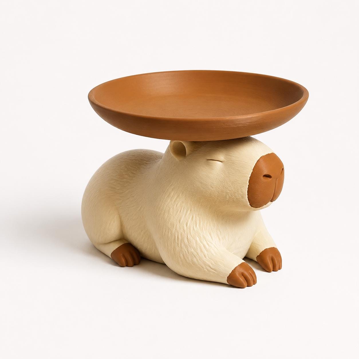 Capybara Catchall Tray, Entryway Key Holder, Cute Capybara Organizer, Wallet & Coin Dish, Entryway Decor
