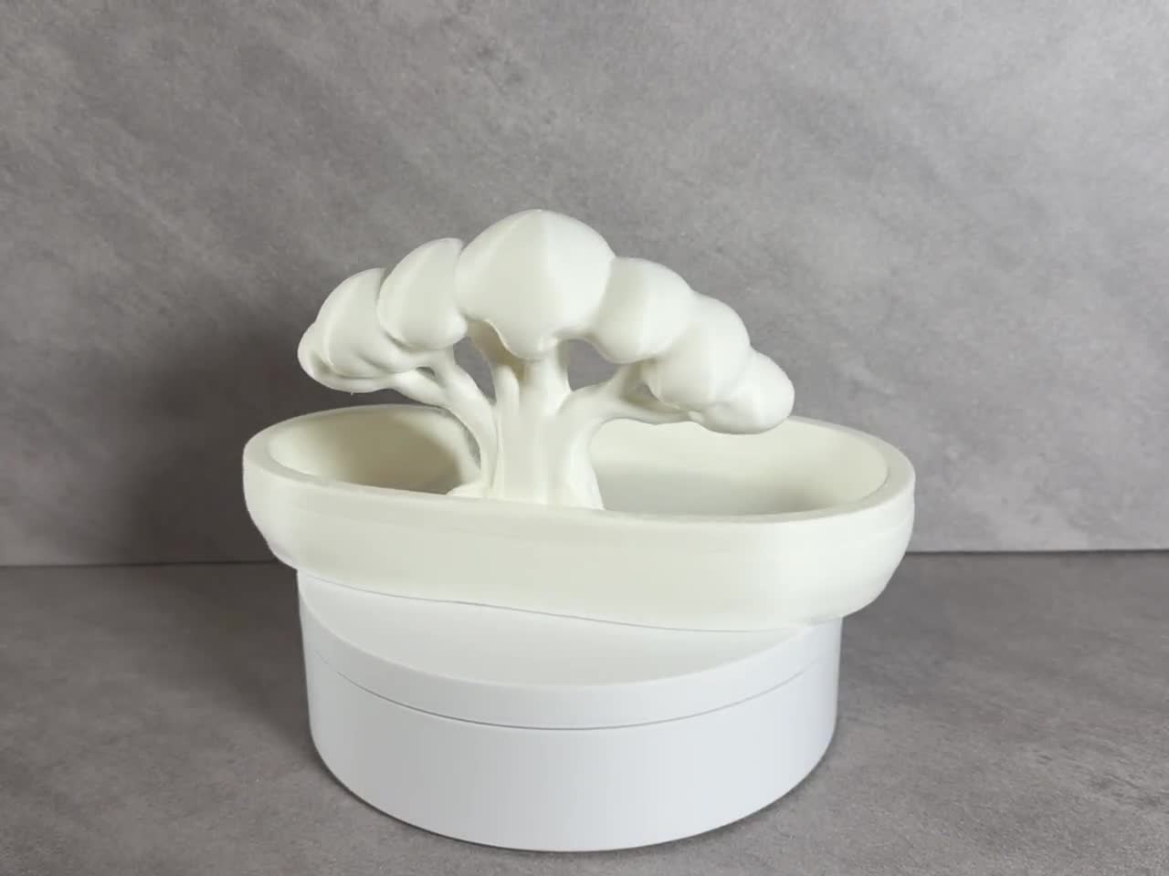 Pistachio Bowl with Shell Holder, Snack Serving Tray, Nut Dish, Tree Snack Bowl, 3D Printed Pistachio Shell Bowl, Housewarming Gift video cover