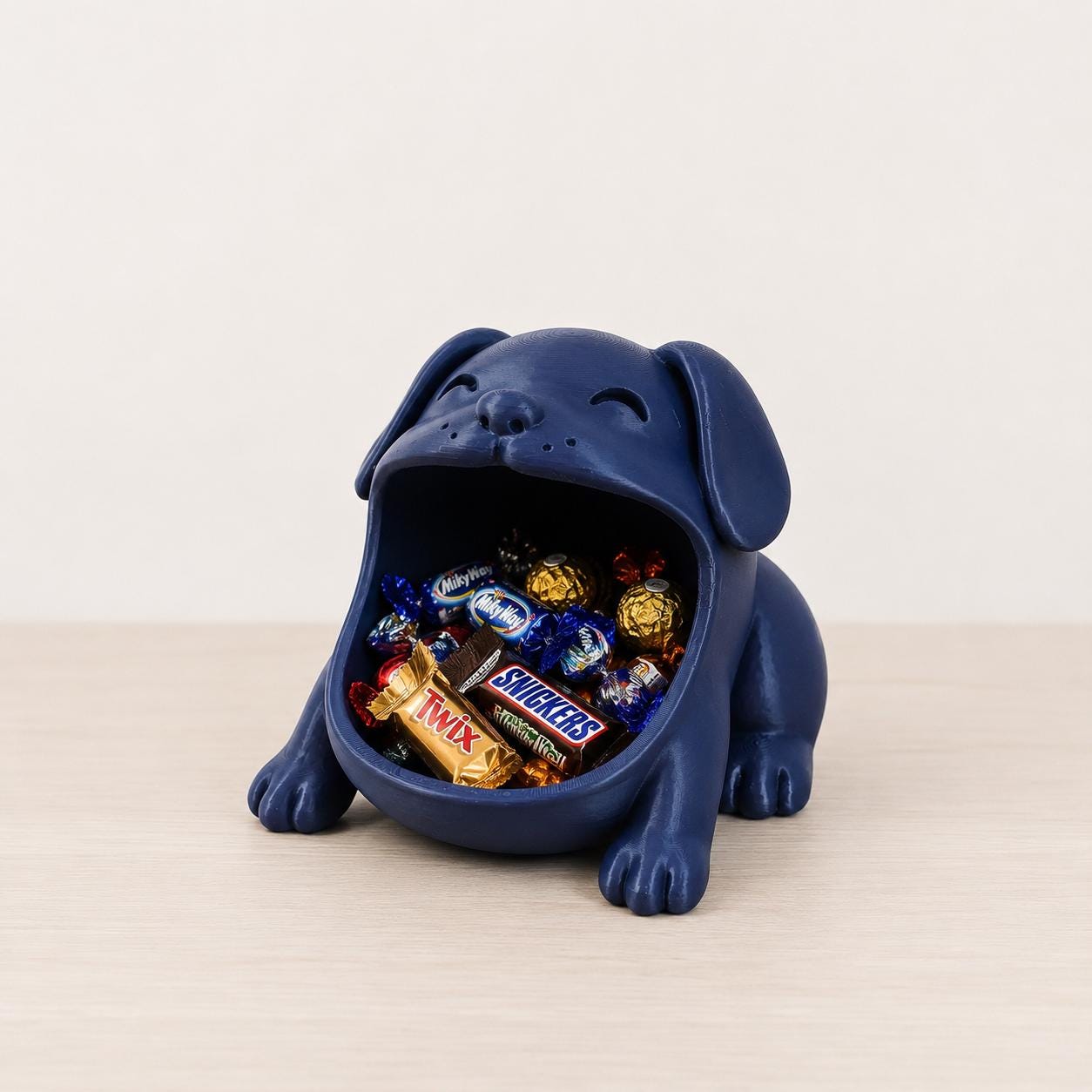 3D Printed Dog Key Holder, Entryway Organizer Catchall Tray, Desk Decor