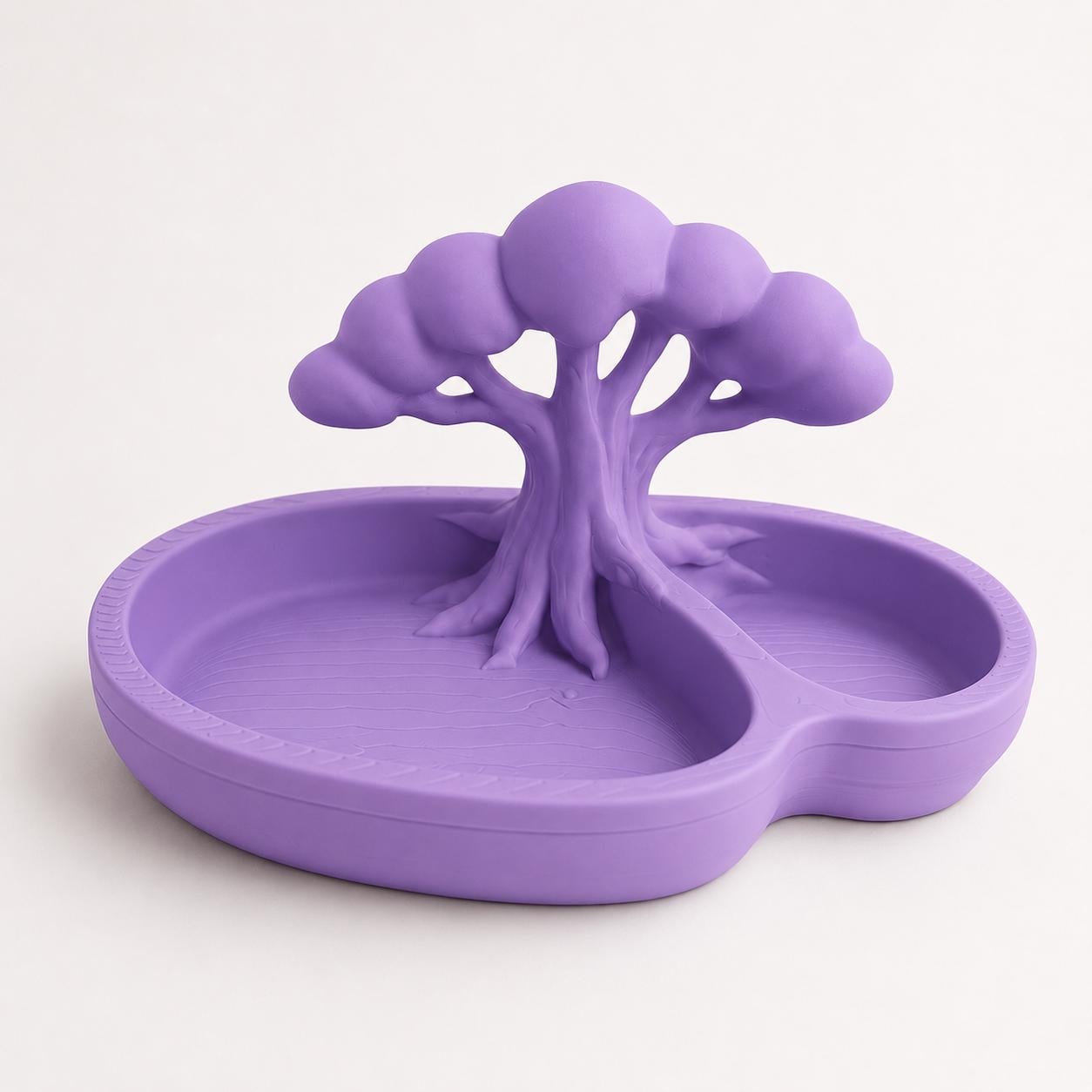 Pistachio Bowl with Shell Holder, Snack Serving Tray, Nut Dish, Tree Snack Bowl, 3D Printed Pistachio Shell Bowl, Housewarming Gift
