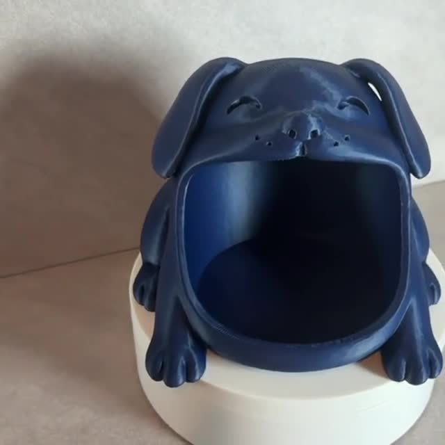 3D Printed Dog Key Holder, Entryway Organizer Catchall Tray, Desk Decor video cover